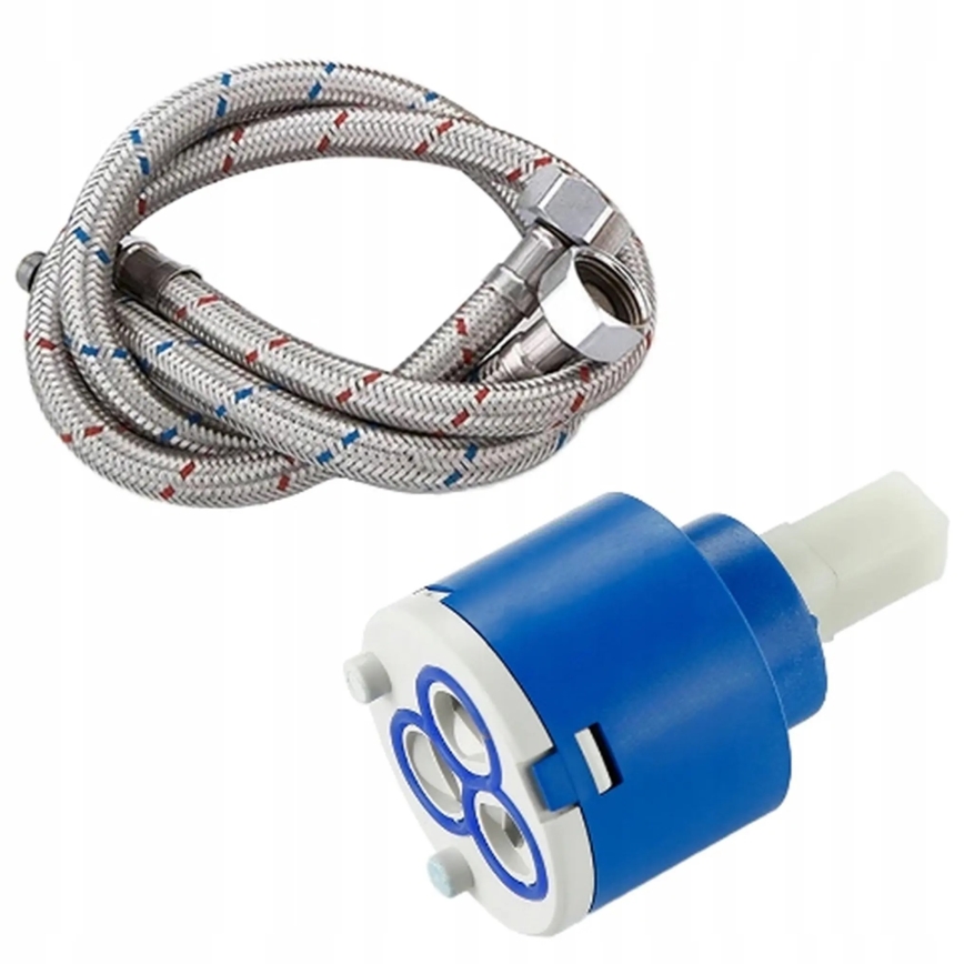 REA-B9966 - Wastafelmengkraan HASS 28 cm mat zwart