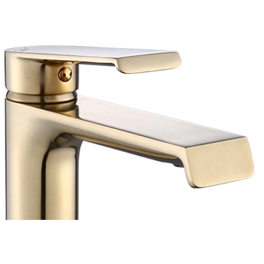 REA-B9971 - Wastafelkraan HASS 28 cm geborsteld goud