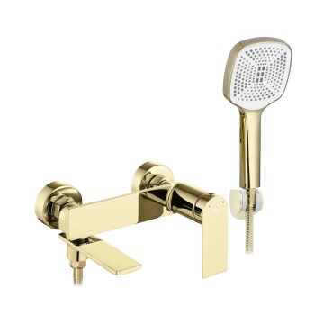 REA-B9985 - Ensemble pour baignoire STORM doré