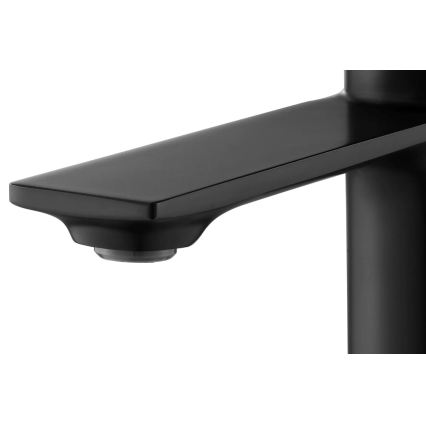 REA-B9988 - Mitigeur pour lavabo STORM 29,5 cm noir mat