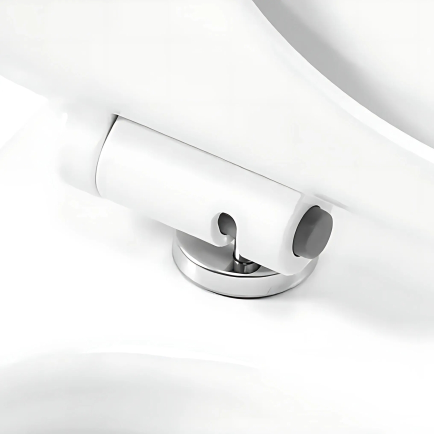 REA-C1652 - Hangend toilet met toiletbril GUSTAVO RIMLESS keramiek/wit