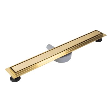 REA-G2703 - Afvoergoot NEOX PRO 80 cm roestvrij staal/geborsteld goud