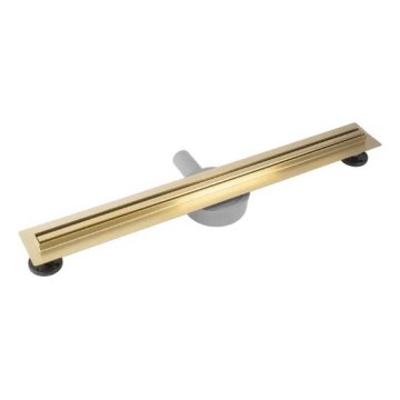 REA-G2714 - Afvoergoot NEOX SLIM 70 cm roestvrij staal/geborsteld goud
