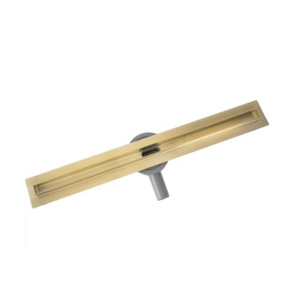 REA-G2714 - Afvoergoot NEOX SLIM 70 cm roestvrij staal/geborsteld goud
