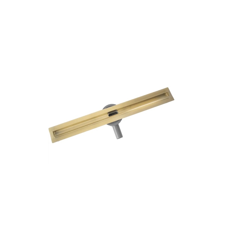 REA-G2714 - Afvoergoot NEOX SLIM 70 cm roestvrij staal/geborsteld goud