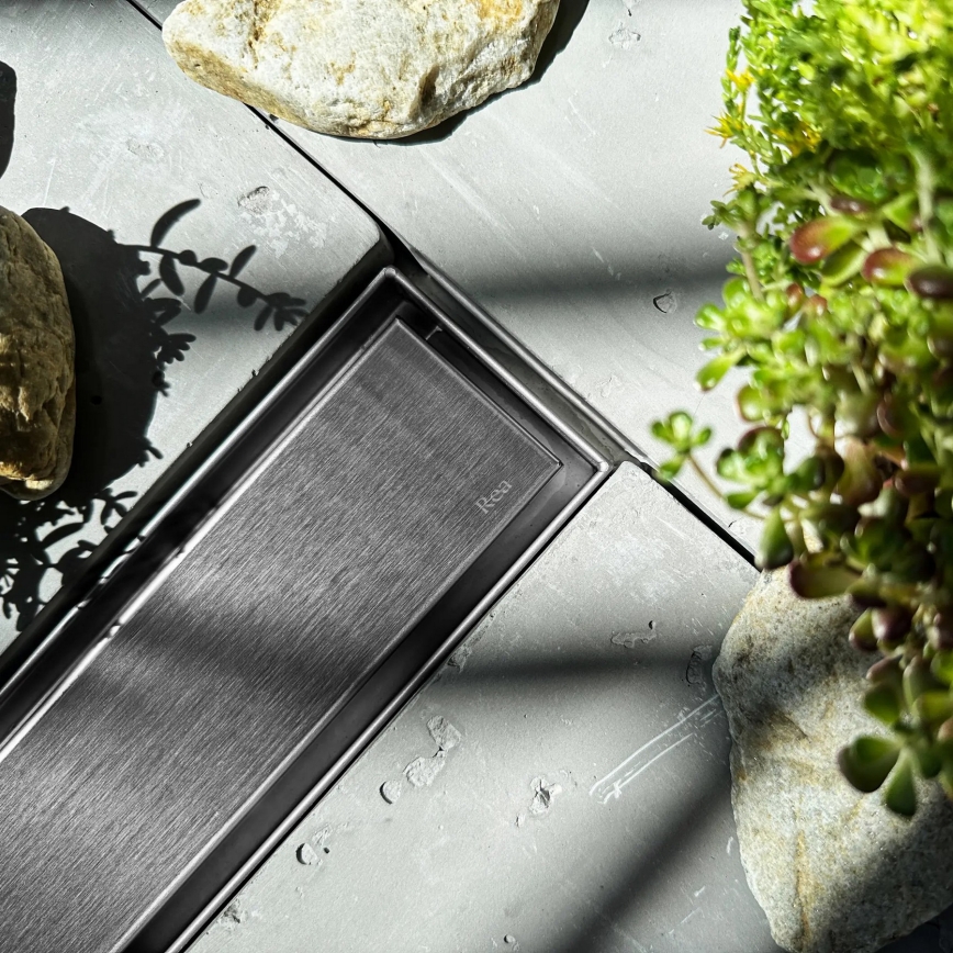 REA-G5806 - Caniveau d'évacuation NEOX PRO 50 cm nickel