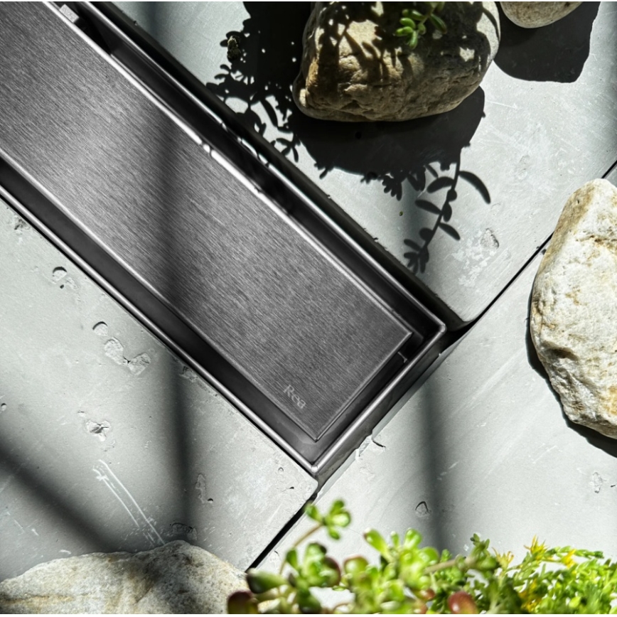 REA-G5807 - NEOX PRO afvoergoot 60 cm, roestvrij staal