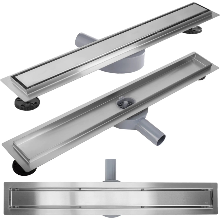 REA-G5810 - Afvoergoot NEOX PRO 90 cm nikkel