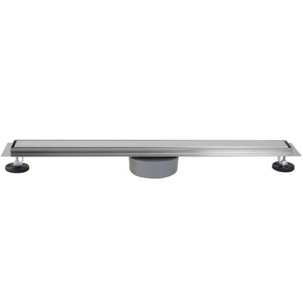 REA-G5810 - Caniveau d'évacuation NEOX PRO 90 cm, finition nickel