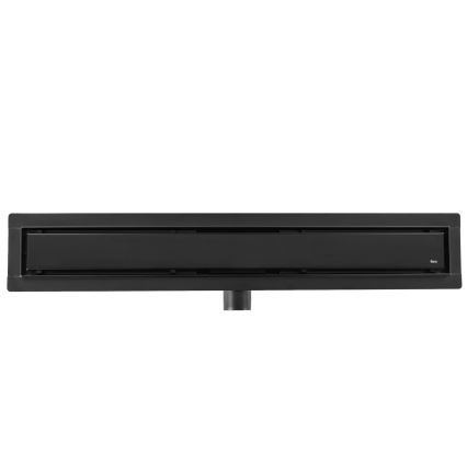 REA-G6600 - Caniveau d'évacuation PURE NEOX 50 cm noir mat