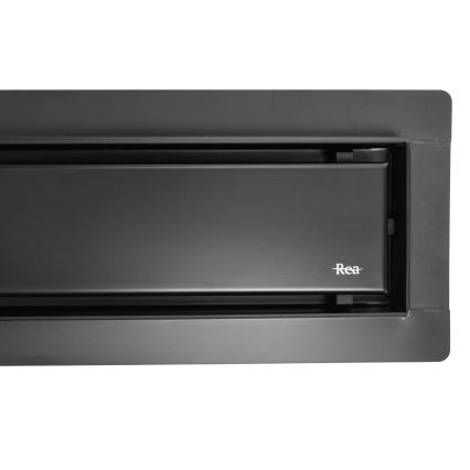 REA-G6602 - Afvoergoot PURE NEOX 70 cm mat zwart