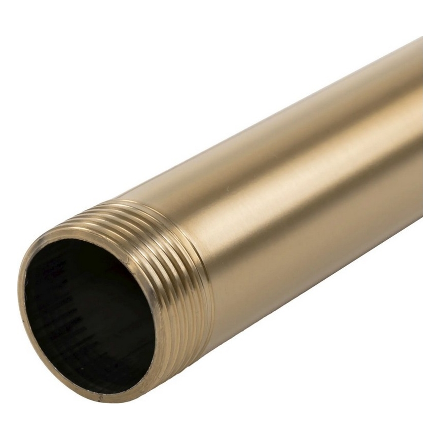 REA-K0891-Barre d'extension pour ensemble douche/baignoire 51,5 cm fini doré brossé