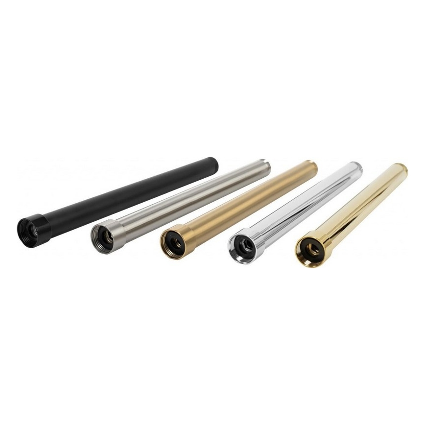 REA-K0891-Barre d'extension pour ensemble douche/baignoire 51,5 cm fini doré brossé