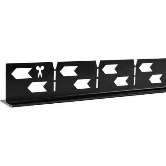 REA-K3218 - Hellingsprofiel 140 cm zwart