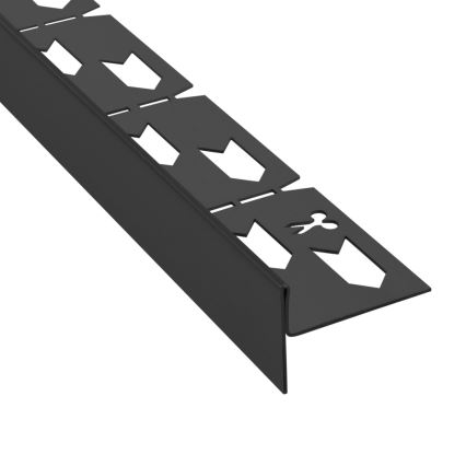 REA-K3218 - Hellingsprofiel 140 cm zwart