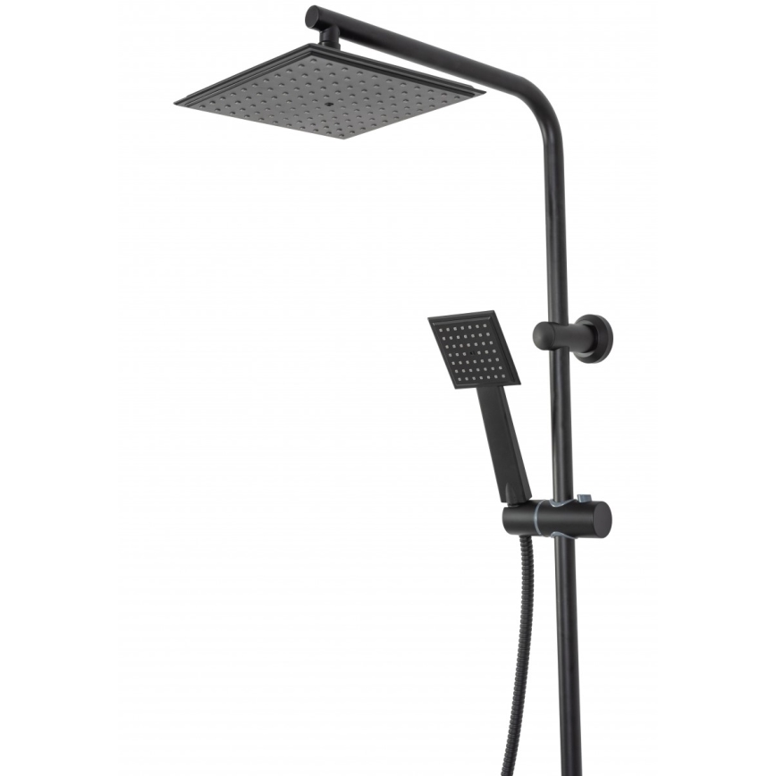 REA-P0636 - Doucheset BRAVO mat zwart