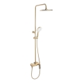 REA-P2400 - Ensemble de douche avec mitigeur AVALON, doré brossé