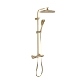 REA-P5004 - Doucheset met thermostatische kraan TOM, geborsteld goud