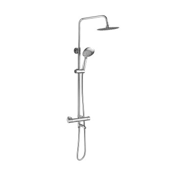 REA-P5961 - Ensemble de douche avec mitigeur thermostatique LUNGO DIAMOND chrome brillant