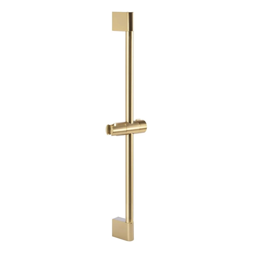 REA-P6500 - 70 cm handdouchehouder, geborsteld goud