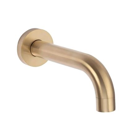 REA-P6609 - LUNGO doucheset met thermostatische inbouwkraan, geborsteld goud