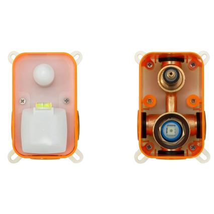 REA-P6609 - LUNGO doucheset met thermostatische inbouwkraan, geborsteld goud