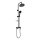 REA-P7005 - Kit de douche LUIS noir mat