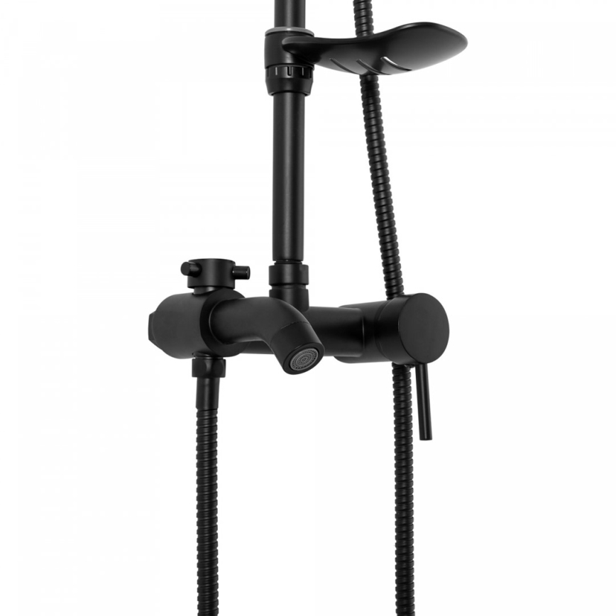 REA-P7005 - Kit de douche LUIS noir mat