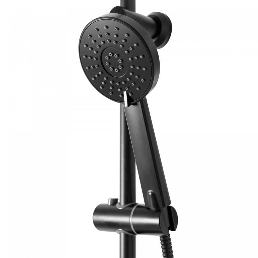 REA-P7005 - Kit de douche LUIS noir mat