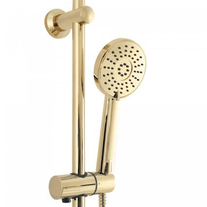 REA-P7006 - Ensemble de douche avec mitigeur LUIS doré