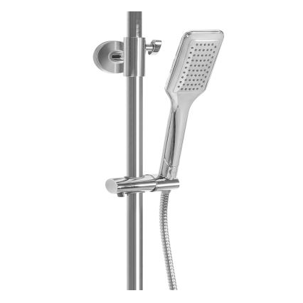 REA-P7100 - Kit de douche avec mitigeur thermostatique TOM, chromé brillant