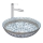 REA-U0267 - Opzetwastafel ARTE Ø 40 cm keramiek / ornamentpatroon