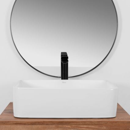 REA-U0669 - Lavabo à poser ANITA 37,5x48,5 cm céramique/blanc brillant