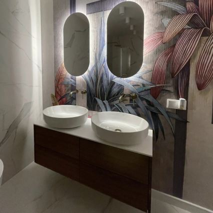 REA-U1223 - Vasque à poser QUEEN 41,5x55 cm céramique/blanc brillant