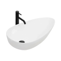 REA-U1500 - Opbouwwastafel GRETA 42,5x77 cm keramiek/hoogglans wit