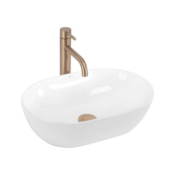 REA-U4330 - Lavabo à poser AMELIA 31x45 cm céramique/blanc brillant