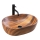REA-U5060 - Opzetwastafel AMELIA 34,5 x 48 cm keramiek/houtdecor