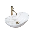 REA-U5063 - Opbouwwastafel ROYAL MINI 30 x 47 cm keramiek/wit/steeneffect