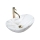 REA-U5063 - Opbouwwastafel ROYAL MINI 30 x 47 cm keramiek/wit/steeneffect