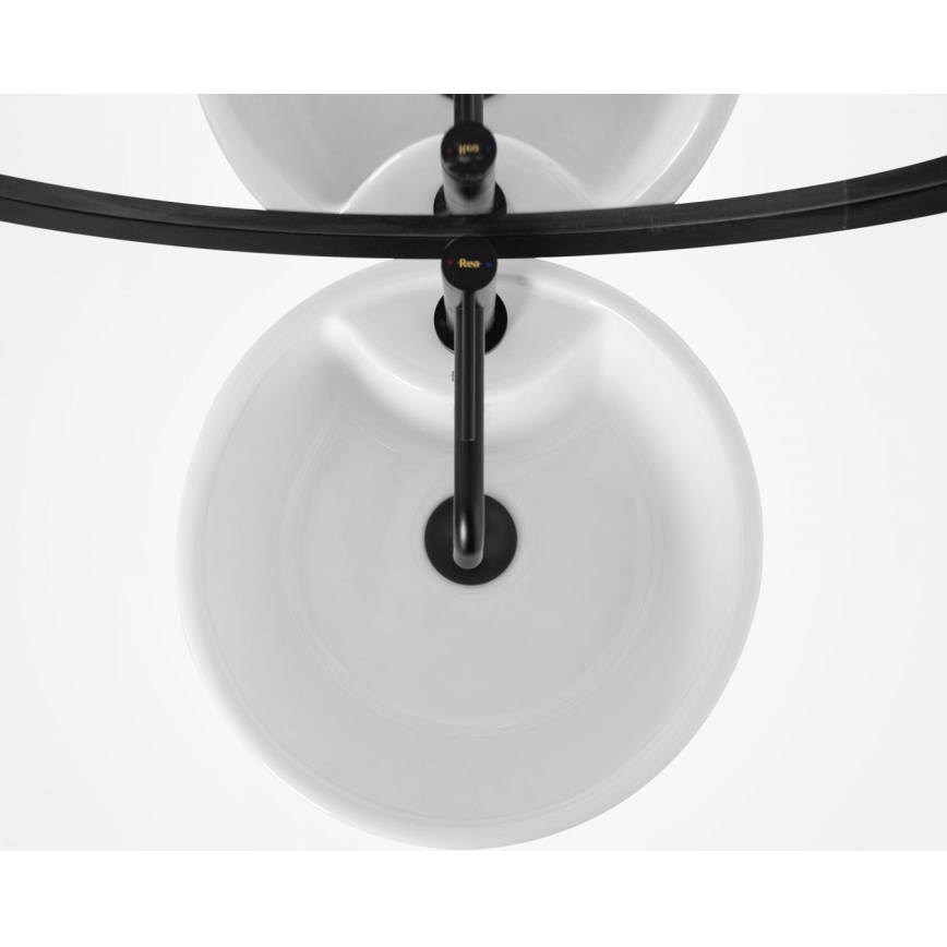 REA-U5635 - Lavabo autoportant BLANKA 85x40 cm céramique/blanc brillant