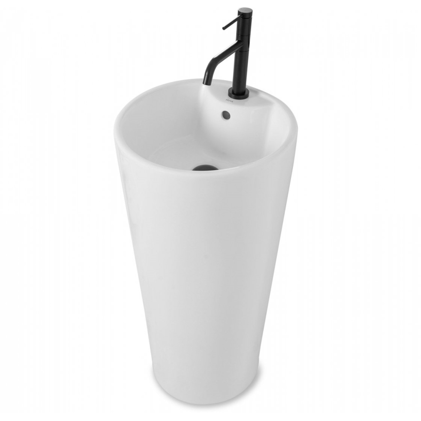 REA-U5635 - Lavabo autoportant BLANKA 85x40 cm céramique/blanc brillant