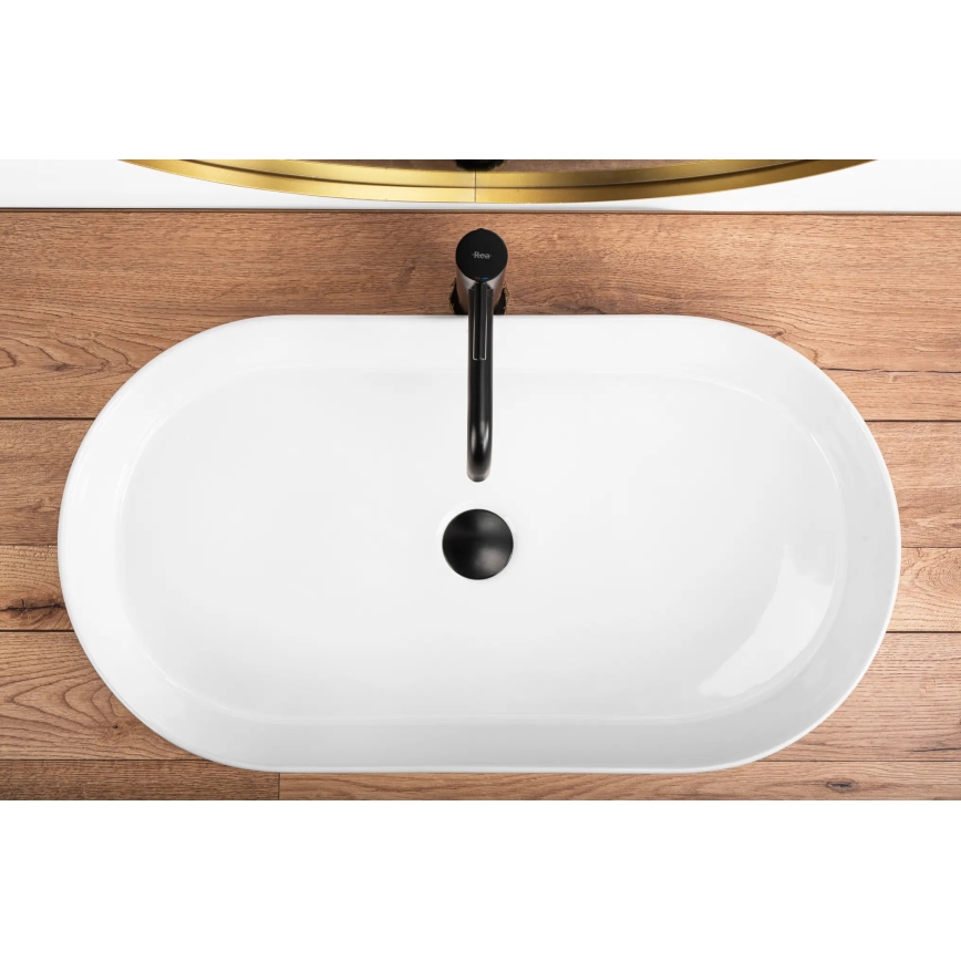 REA-U5801 - Lavabo à poser NADIA 38,5x71 cm céramique/blanc brillant