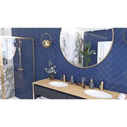 REA-U6330 - Inbouwwastafel NEL 39x47,5 cm keramiek/glanzend wit