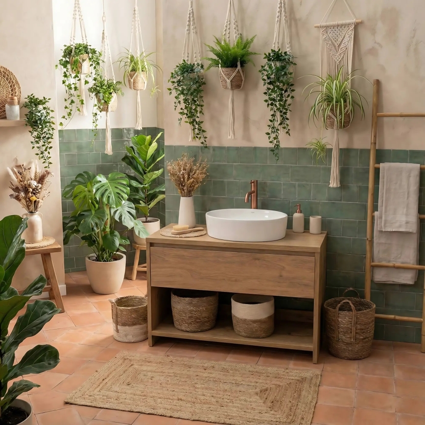 REA-U6370 - Opzetwastafel JOANA 38,5x50,5 cm keramiek/hoogglans wit