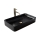 REA-U6510 - Lavabo à poser DENIS 35 x 61,5 cm céramique / noir mat