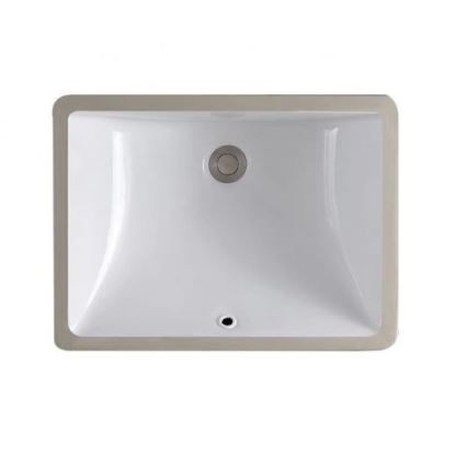REA-U6653 - Inbouwwastafel ADELA 33x46 cm keramiek/glanzend wit