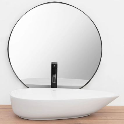 REA-U8537 - Vasque à poser GRETA 40x65,5 cm céramique/blanc brillant