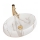 REA-U8568 - Vasque à poser LINDA 34 x 48,5 cm céramique/décor marbre