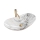 REA-U8596 - Vasque à poser ROYAL 36x62,5 cm céramique/blanc/gris/effet pierre