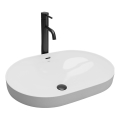 REA-U8700 - Opzetwastafel ARLETA 42x61,5 cm keramiek/hoogglans wit